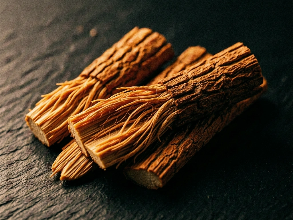Tongkat Ali root texture